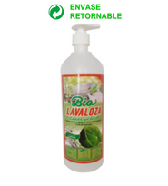 Lavaloza Biodegradable 1 lt de producto + Dispensador  (und)