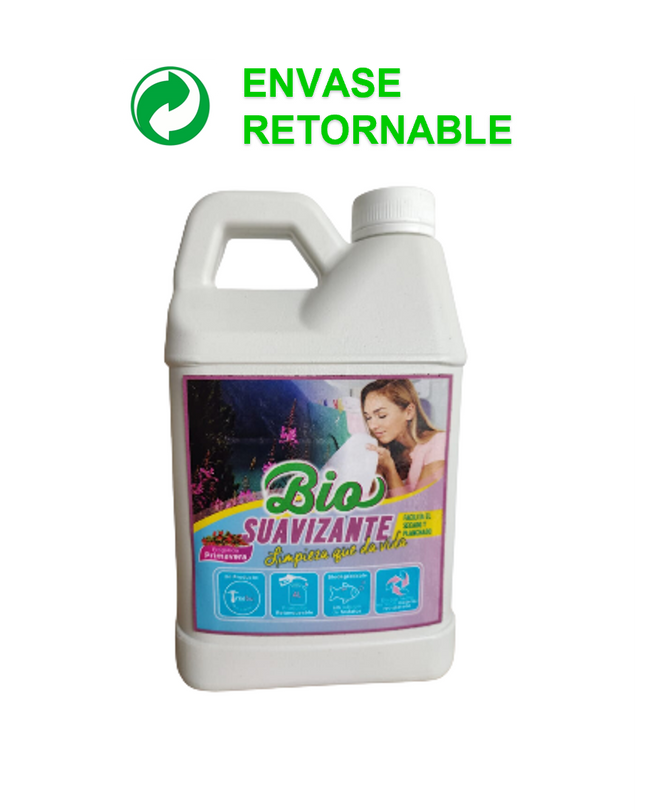 Suavizante de Ropa Biodegradable (2 lt)
